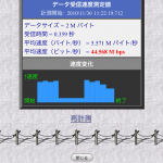 iPhone4のスピードテスト結果 Wi-Fi 802.11n